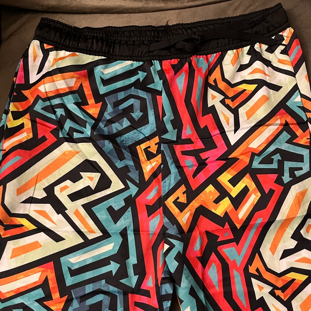 Galaxy by harvic multicolored medium shorts